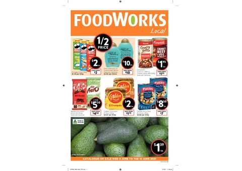Weekly Catalogue Specials at Foodworks Orange