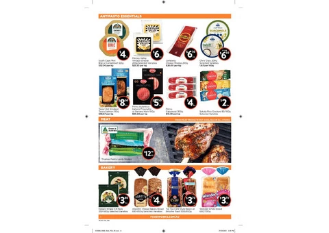 Weekly Catalogue Specials Deals From Foodworks Orange
