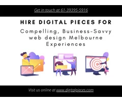 Compelling, Business-Savvy web design Melbourne Experiences - Digital Pieces