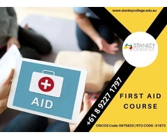Work in a Health Community with our First Aid Course Perth.