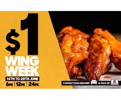 $1 Wing Week From Pizza Hut Orange - Orange, NSW