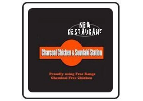 Charcoal Chicken & Souvlaki Station - 1/5