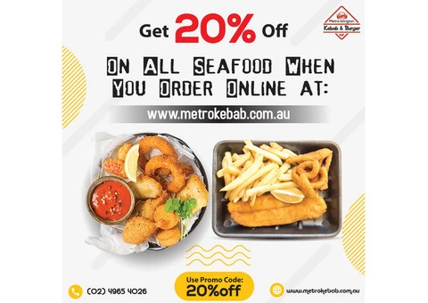 Seafood Items From Metro Kebab - Islington, NSW