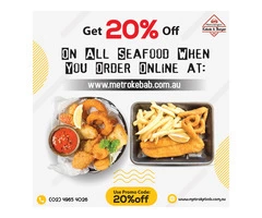 Seafood Items From Metro Kebab - Islington, NSW