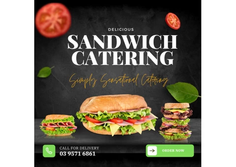 Freshly Made Sandwich Catering Service