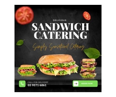 Freshly Made Sandwich Catering Service