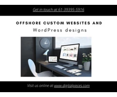 Hire web design agency in Melbourne - Offshore custom websites and WordPress designs
