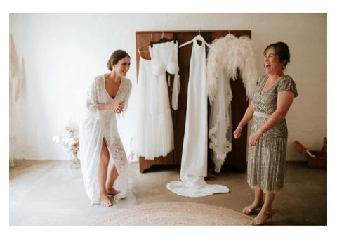 Buy Custom Made Plus Size Mother of the Bride Dresses at d'Italia - 1/4