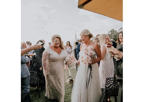 Buy Custom Made Plus Size Mother of the Bride Dresses at d'Italia - 2/4