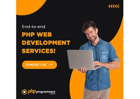 Get your website built by the top PHP development company