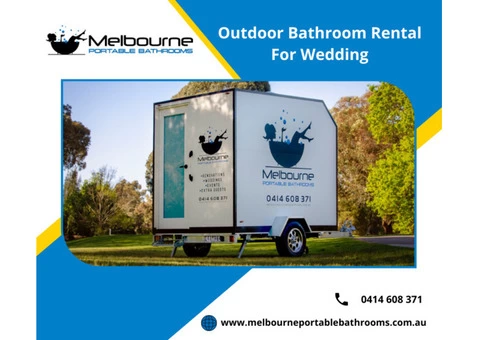 Portable Bathroom Rentals For Outdoor Weddings
