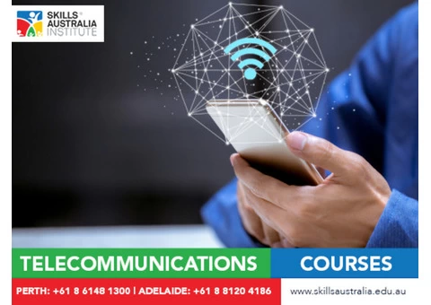 Become a telecom expert with our telecommunications courses Perth.