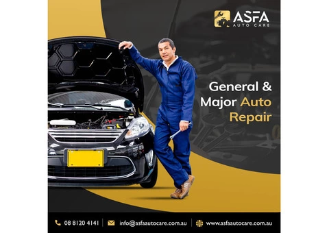 ASFA Auto Care offers the best General auto repair service, auto care services in Adelaide