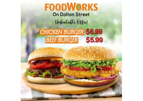 Burger Deals From Foodworks Orange Specials