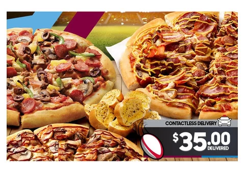 3 Large Pizzas at Pizza Hut Orange Special