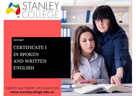 Are you looking for Certificate I in spoken and written English in Perth?