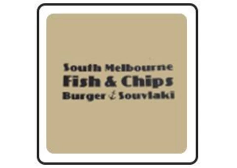 South Melbourne fish and chips burger - 1/4