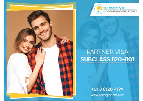 Get Your Partner Visa Subclass 820 With Migration Agent Perth