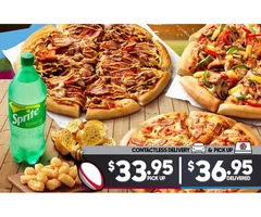 3 Large Pizzas On Sale Pizza Hut Orange - Orange, NSW