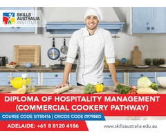 Become a professional chef with our diploma of hospitality commercial cookery.