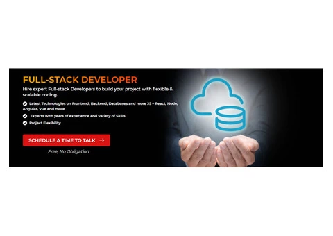 Get Full-stack Development Services to Save Time & Cost