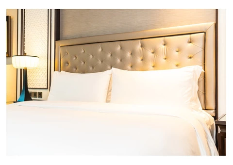 Do you want a proper sized upholstered bedhead for your king-sized bed?