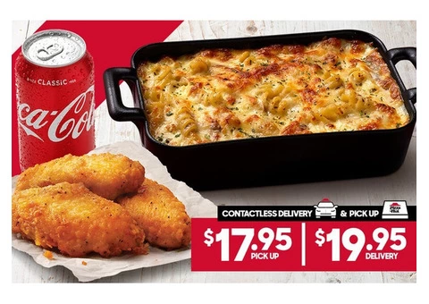 PASTA WINGS MEAL On Sale Pizza Hut Orange - Orange, NSW