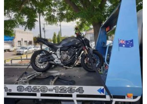 Motorcycle Towing Melbourne.