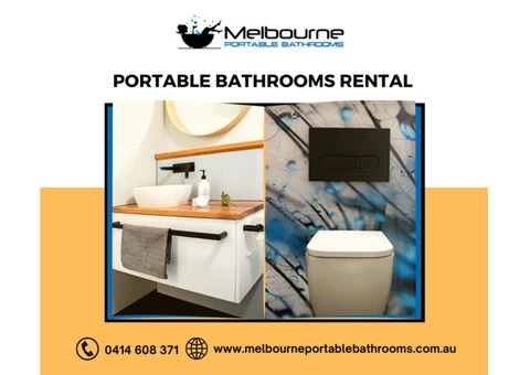 Rental Portable Bathrooms In Melbourne