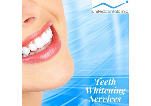 Professional Teeth Whitening Services by United Dental Clinic