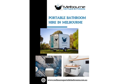 Trendy Portable Bathroom Hire In Melbourne