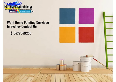 Want Home Painting Services In Sydney Contact Us