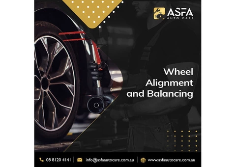 ASFA is the best auto care shop for alignment and balance service