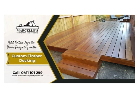 Choose from a wide range of options for decking in Melbourne