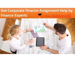 Get Corporate Finance Assignment Help by Finance Experts