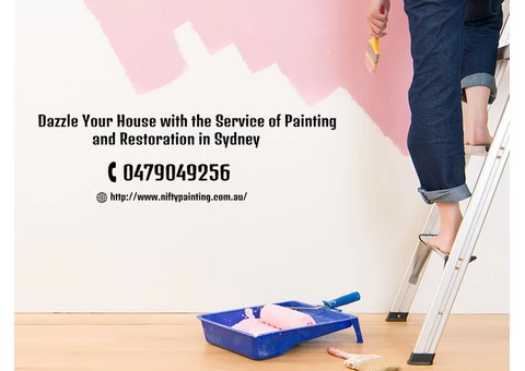 Dazzle Your House with the Service of Painting and Restoration in Sydney