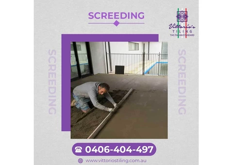 Affordable Tile Screeding Melbourne