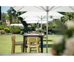 Elegant and Classic Wedding Umbrella Hire Service