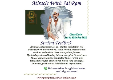 Miracle with Sai Ram Workshop | PVHH