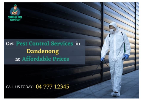 Get pest control in Dandenong at affordable prices!