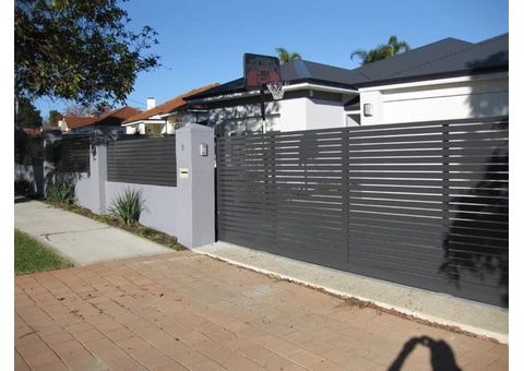 Top-Tier Slat Gates Manufacturer In Perth - Elite Gates