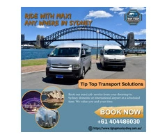 Sydney Cab Service | Maxi Cab Booking Sydney