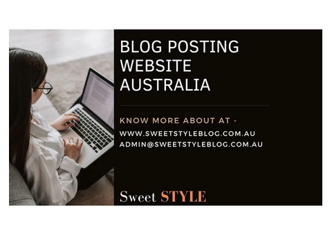 Guest Post Website Australia - Sweet Style Blog - 1/4