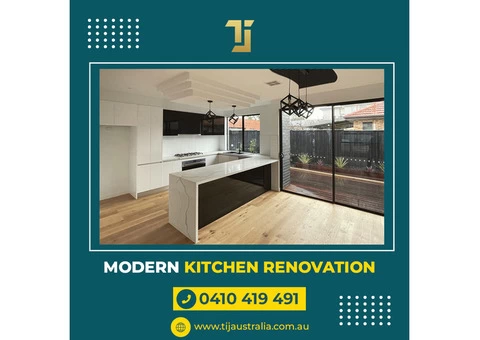 Modern Kitchen Renovation Melbourne