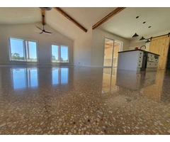 Polished concrete floors