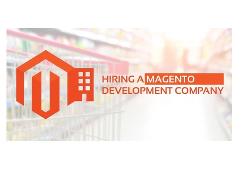 Get Your e-store built by the Top Magento Development Company