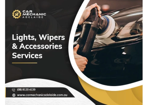 For Your Safety, Don't Forget To Check The Light, Wipers, And Other Accessories.