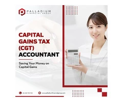 Hire a capital gain tax accountant to estimate your capital gains.