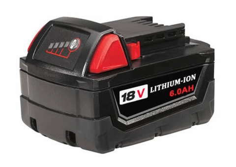 18V 6.0Ah Milwaukee M18B6 Cordless Drill Battery