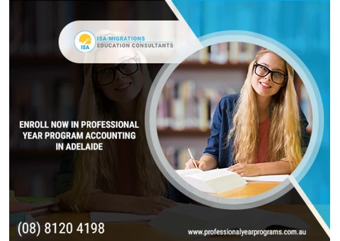 Improve Your skill and knowledge With professional year accounting program in Adelaide